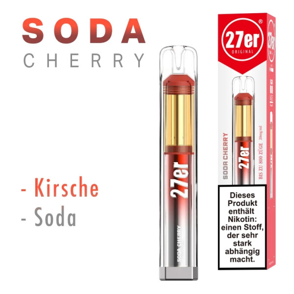 27er VAPE - Soda Cherry